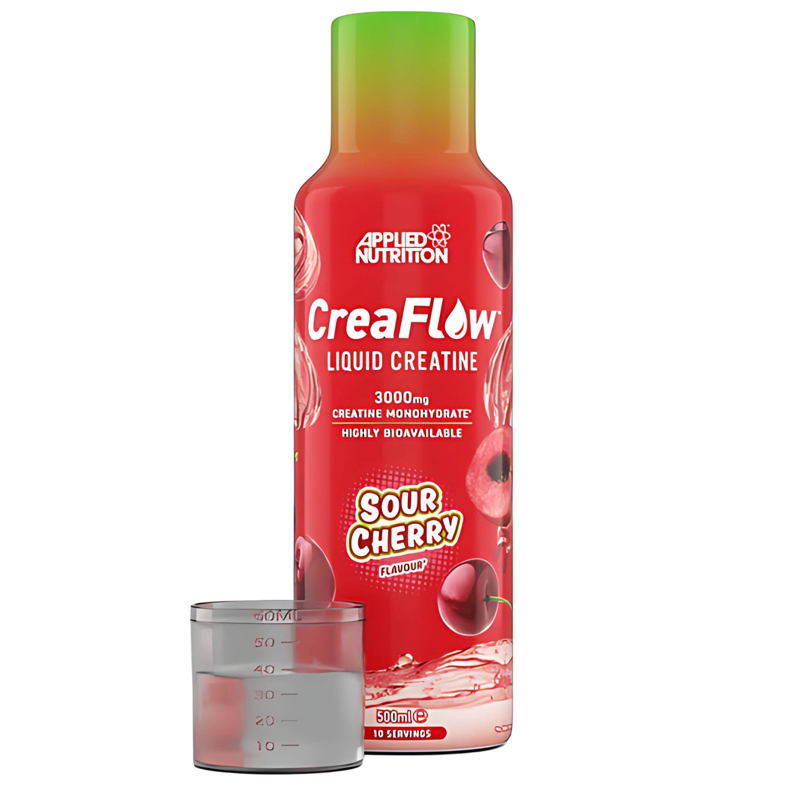 CREATINE LIQUID 3000mg CREAFLOW APPLIED NUTRITION MONOHYDRAT PUMP 500ml EAN (GTIN) 5056555207154