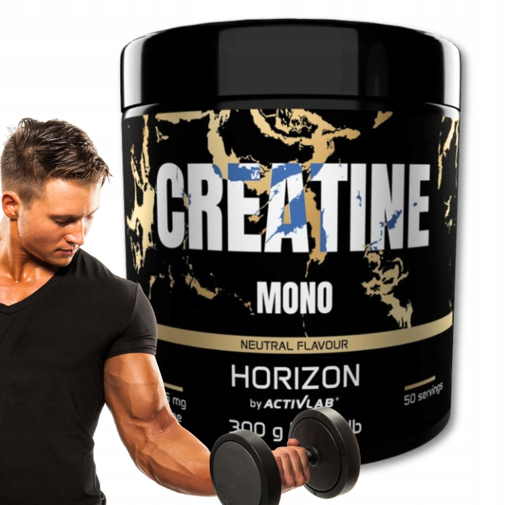 CREATINE MONO Horizon by ActivLab 300g CREATINE Monohydrate taste NEUTRAL