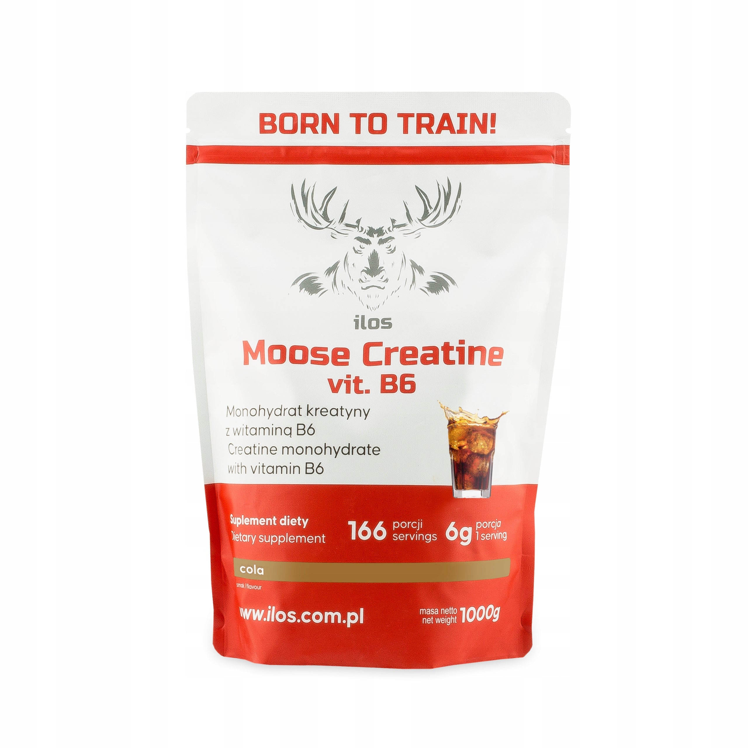 CREATINE MONOHYDRATE 1000 g ilos taste cola CREATINE POWDER vitamin B6 1 kg