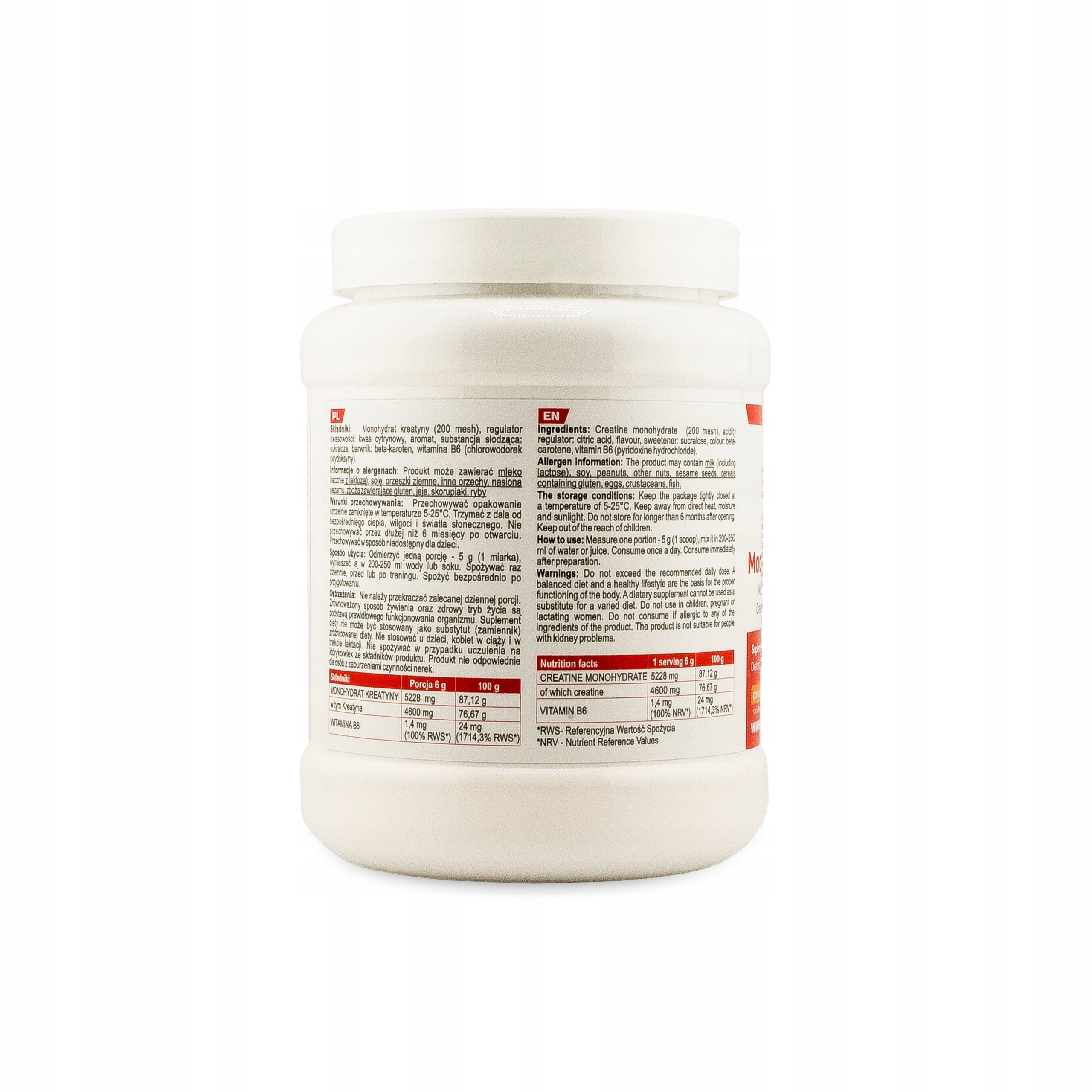 CREATINE MONOHYDRATE 800g ilos ELK STRENGTH - LEMON flavour 1 kg CREATINE Expiration date at least 1 year from the date of purchase