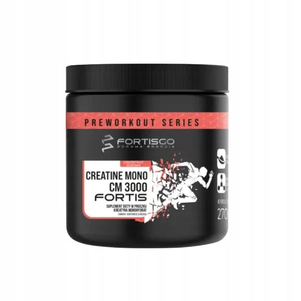 CREATINE MONOHYDRATE CM3000 FORTIS Grapefruit (270g)