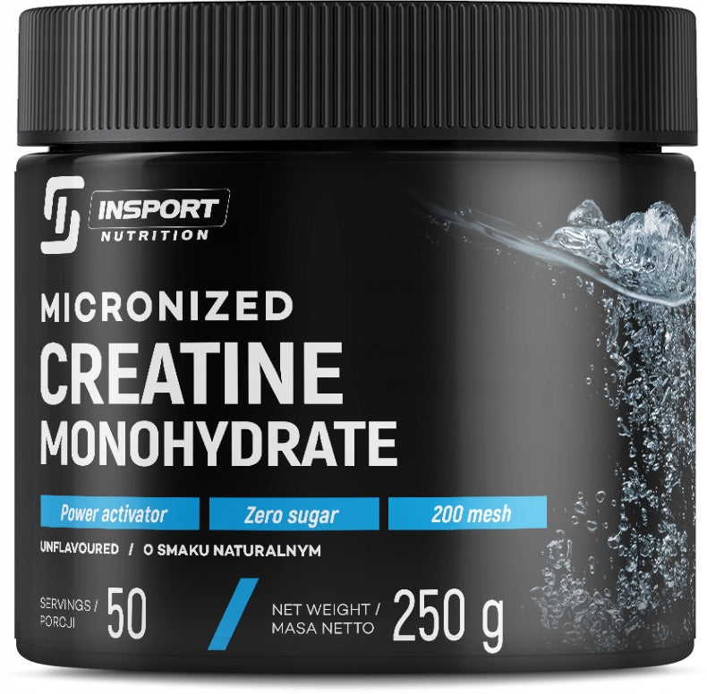 CREATINE MONOHYDRATE CREATINE 250g CREATINE MONOHYDRATE PURE | INSPORT