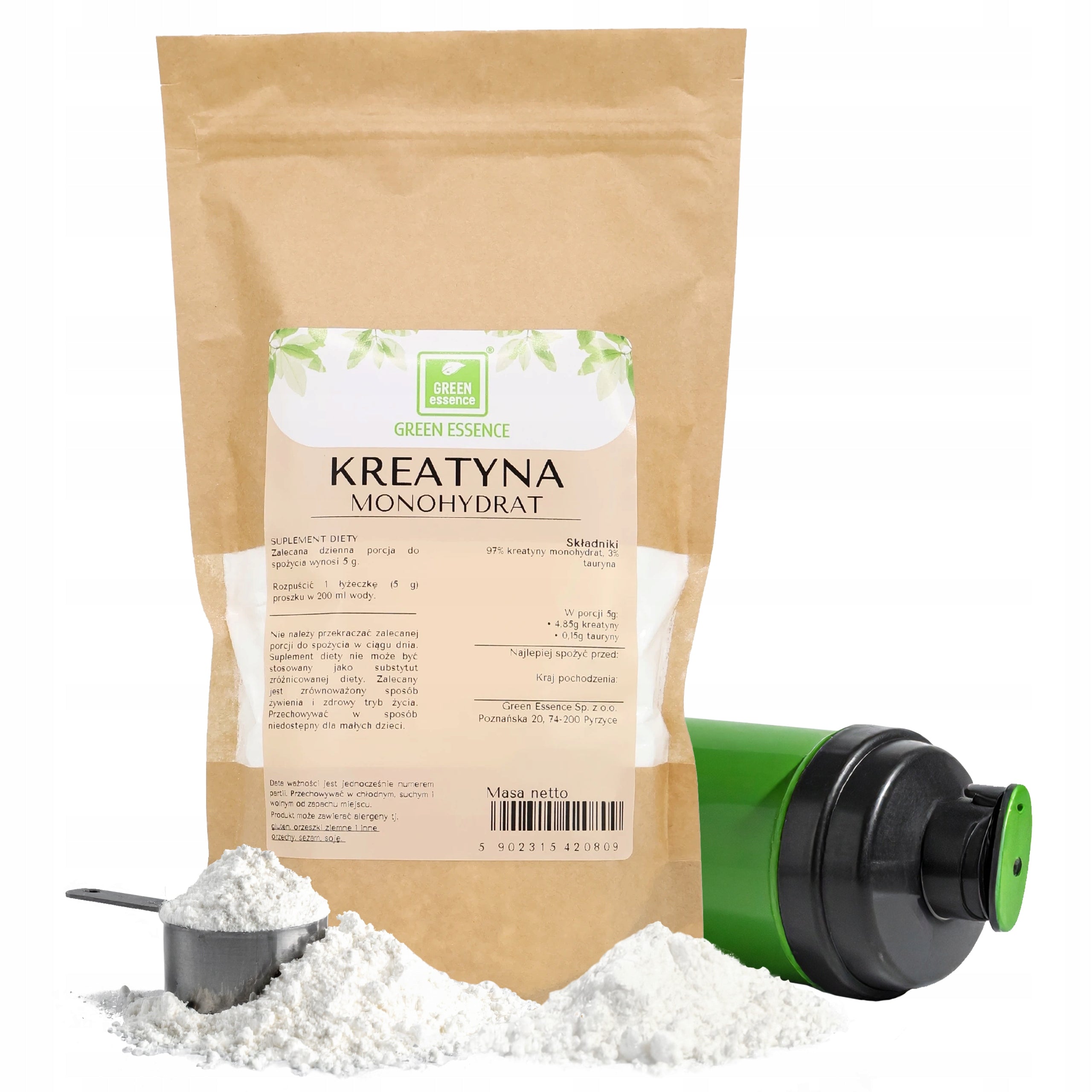 CREATINE MONOHYDRATE CREATINE with taurine monohydrate natural creatine 500 g