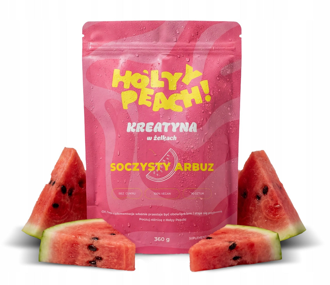 CREATINE MONOHYDRATE IN GUMMIES FOR WOMEN WITH WATERMELON FLAVOR 90 PCS 30 DAYS