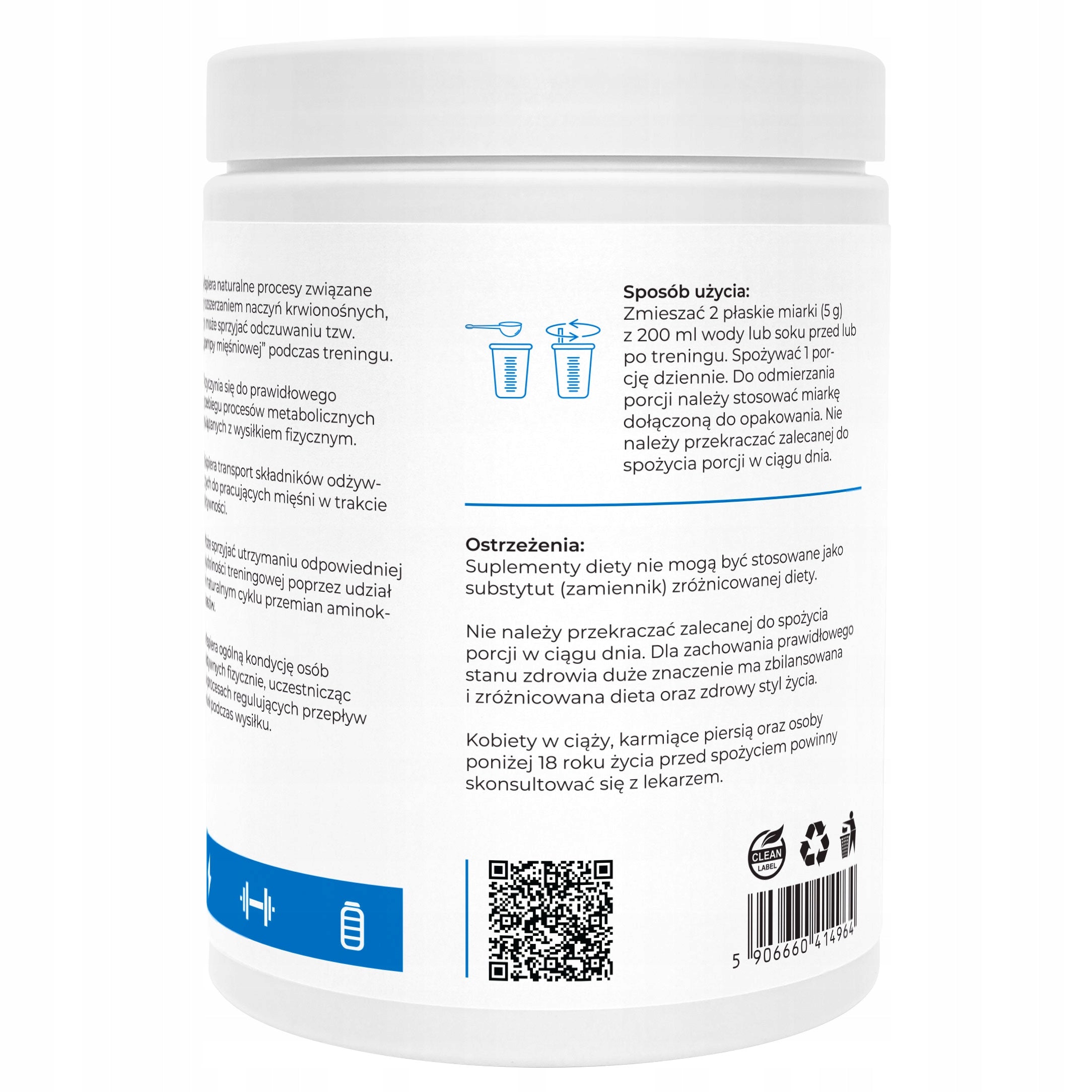 CREATINE MONOHYDRATE NATURAL 100 Servings Muscle Strength 500 g Expiration date at least 1 year from the date of purchase