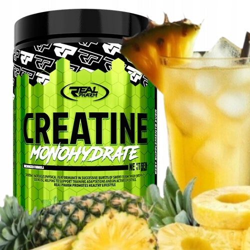 CREATINE MONOHYDRATE powder STRENGTH POWER REAL PHARM CREATINE Pineapple 500g