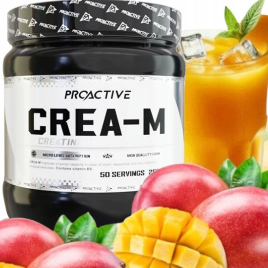 CREATINE MONOHYDRATE powder mono STRENGTH MASS mango ProActive 250g