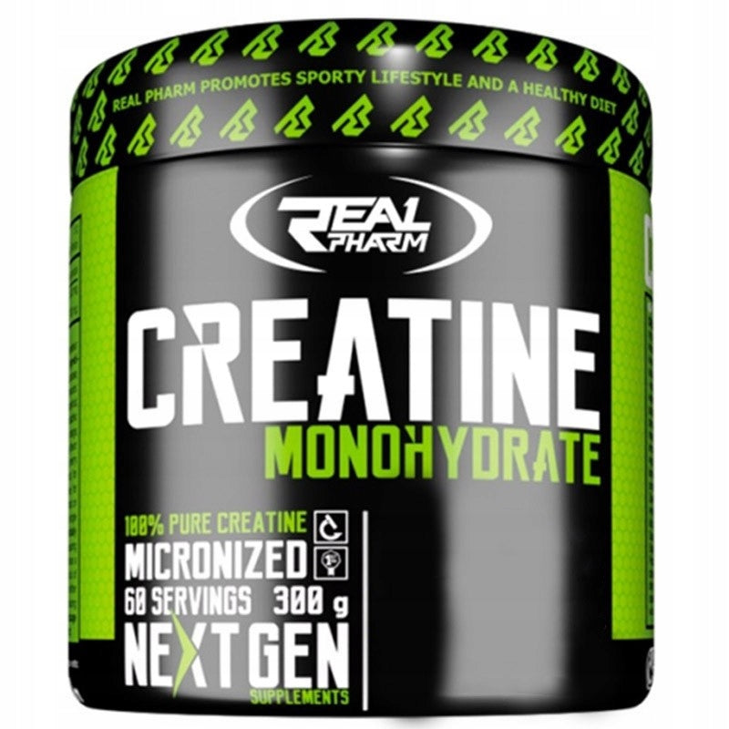 CREATINE MONOHYDRATE powder strength power Real Pharm Creatine 300g FRUIT PUNCH