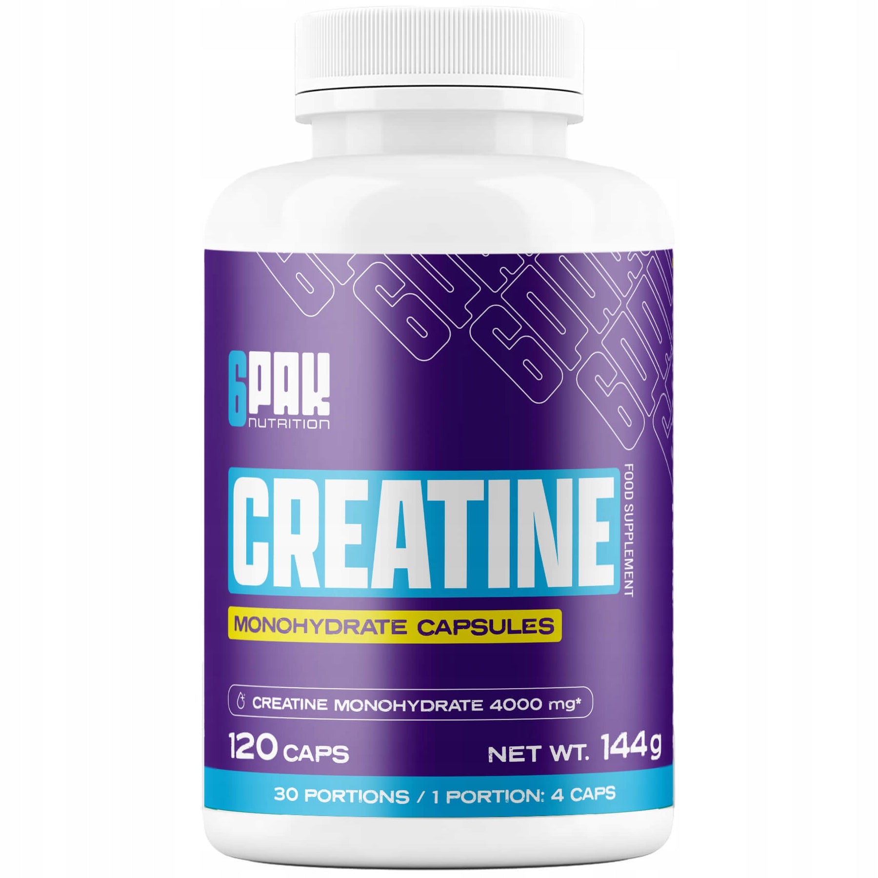 CREATINE Monohydrate 4000MG STRENGTH MASS SCULPTURE POWER Crea Mono Caps Krea