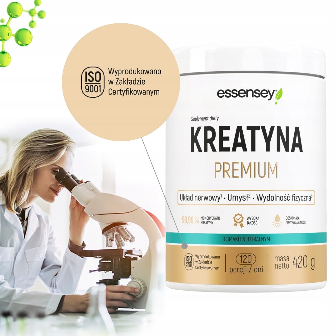 CREATINE Monohydrate 99,9% Micronized 120 Servings Excellent Assimilation Packaging status original