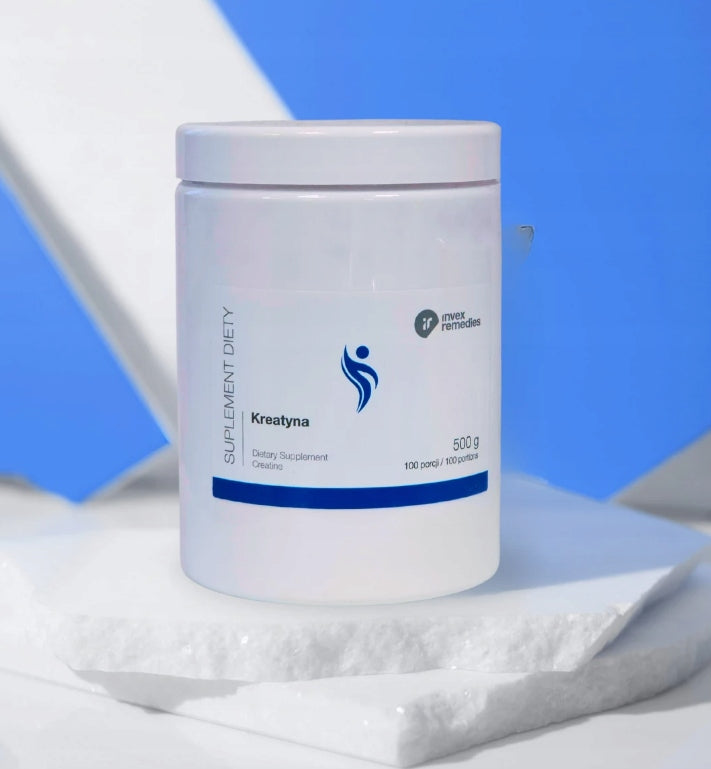 CREATINE- Natural Powder Daily Dose of Creatine- Invex Remedies 500 g Expiration date at least 1 year from the date of purchase