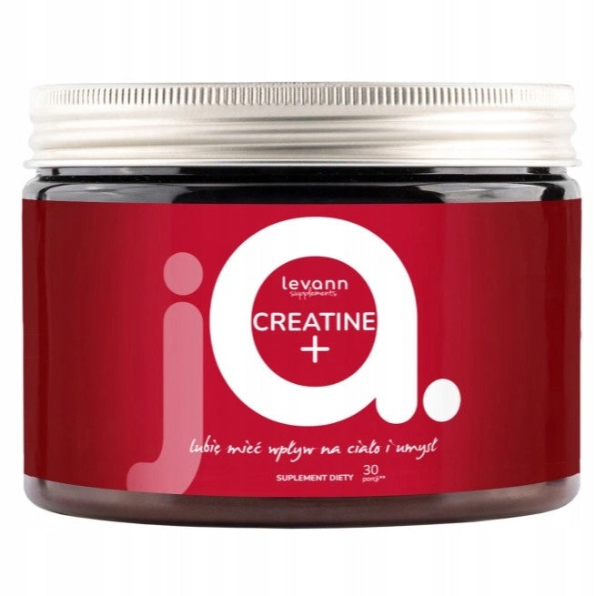 CREATINE+ "jA" CREATINE MONOHYDRATE CREATINE MAGNESIUM LEVANN 30 SERVINGS 135G