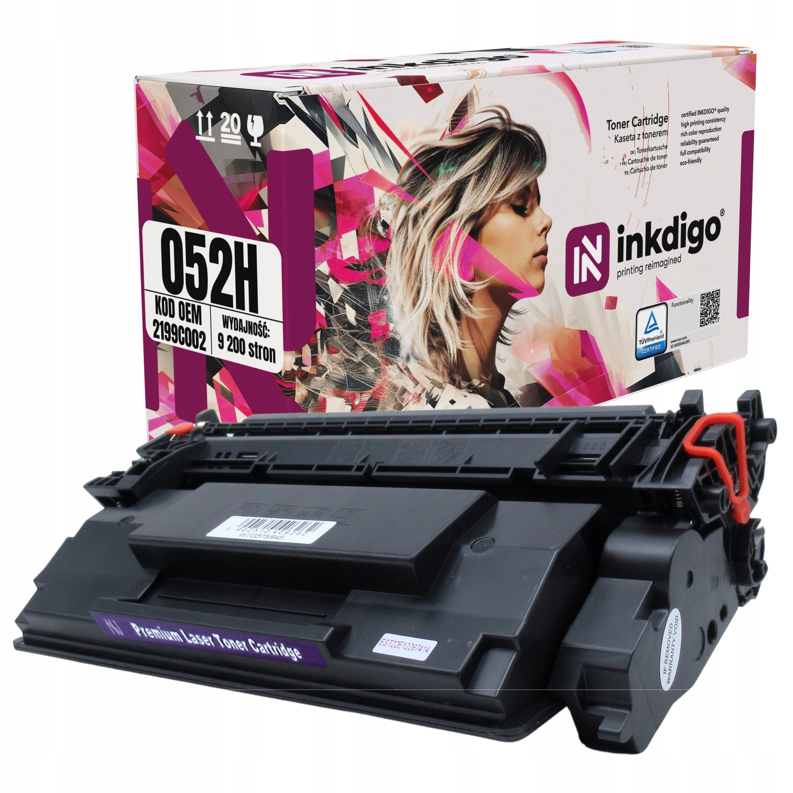 CRG-052H Toner 2200C002 replacement for I-Sensys LBP212 LBP214 LBP215 MF421 MF428