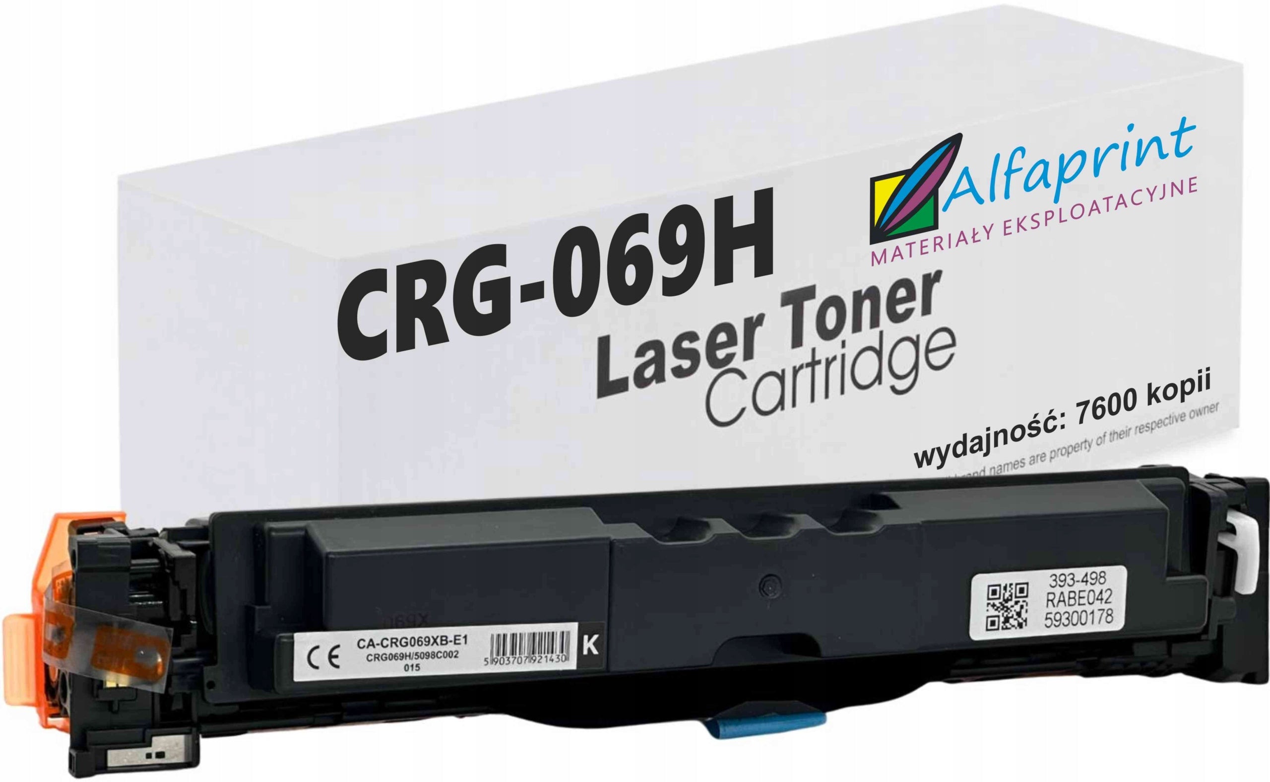 CRG-069H for Canon i-SENSYS LBP673Cdw, i-SENSYS MF752Cdw, i-SENSYS + CHIP