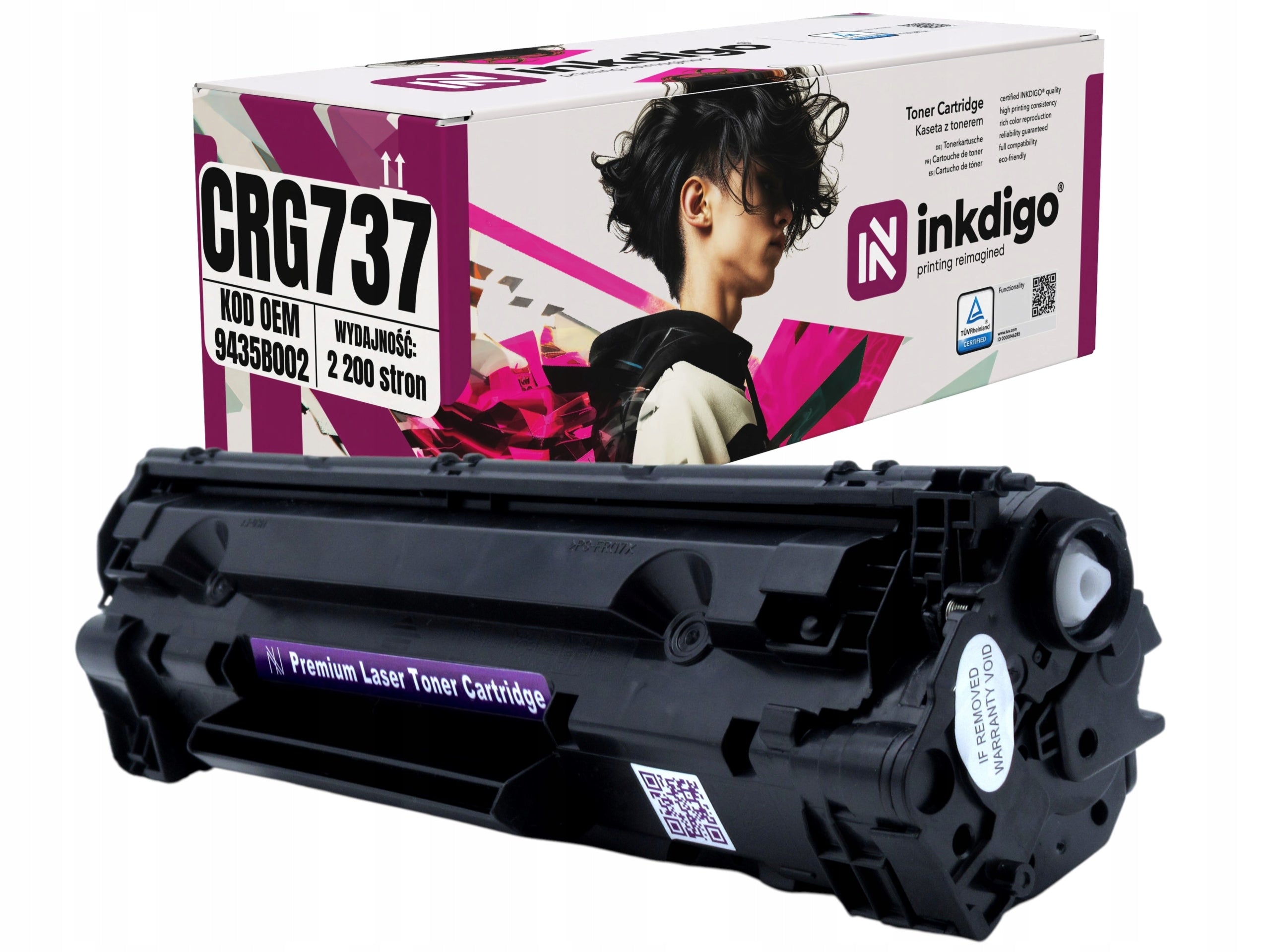 CRG-737 XL TONER for CANON MF211 MF212 MF216 MF226 MF229 MF244dw MF247dw