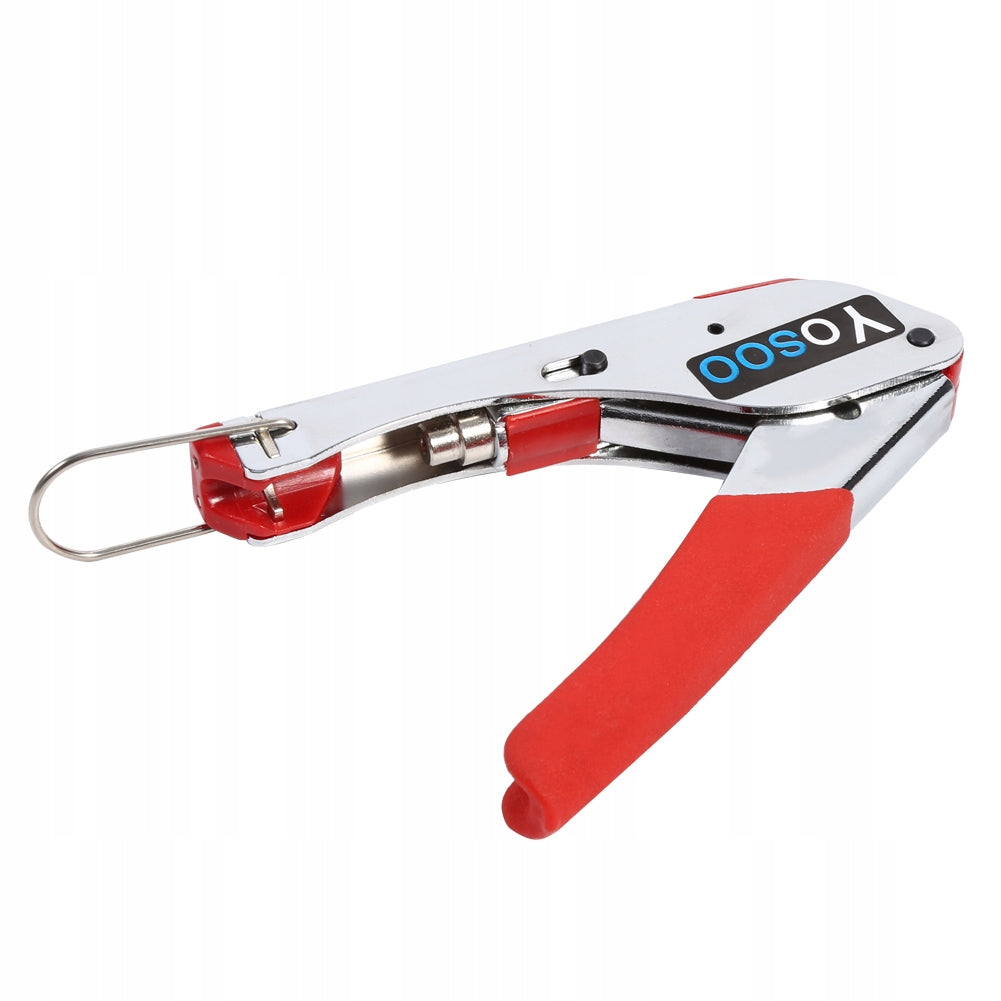 CRIMPER COMPRESSOR PLIERS SET PLUG F RG59/6 20PCS Kind carrying case