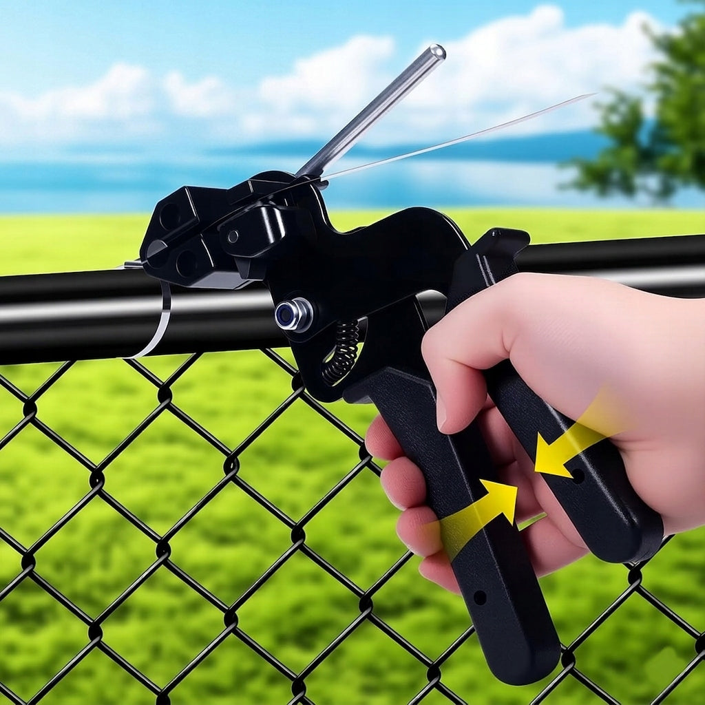 CRIMPER FOR STEEL TRITITE BANDS METAL PLIERS +110PCS BANDS Manufacturer code ZACISKARA + 110 SZT. opasek