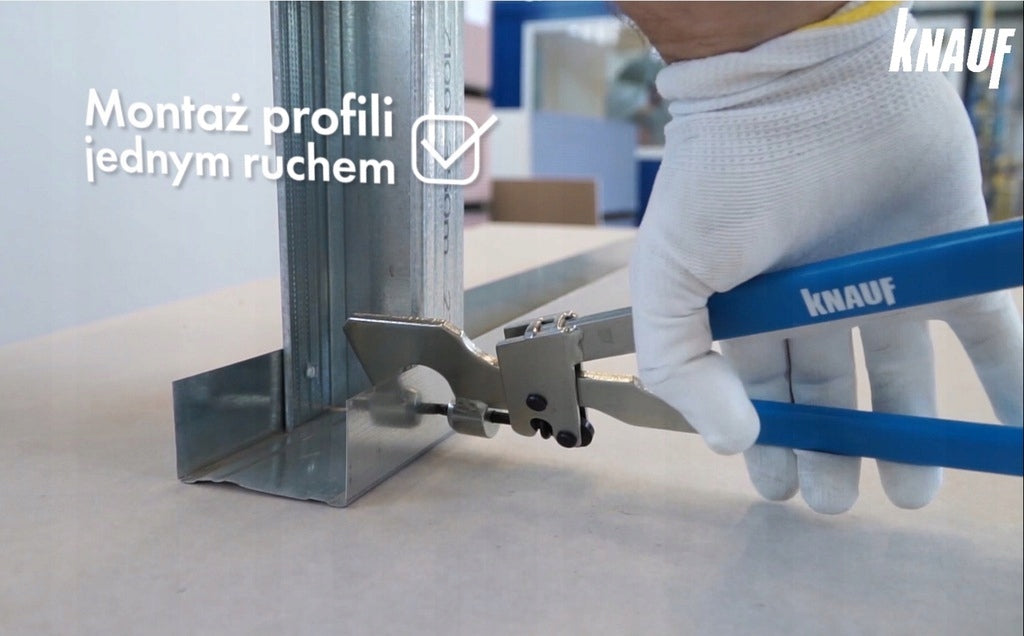 CRIMPING MACHINE CONNECTOR PLIERS FOR PROFILES FORCEPS GK CLAMPING ASSEMBLY KNAUF Manufacturer code 682508