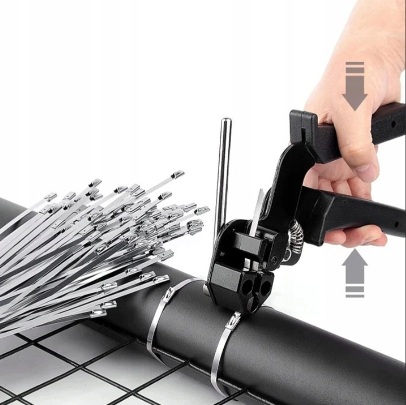 CRIMPING MACHINE FOR METAL BANDS STEEL GUN CUTTING FASTENING UP TO 12mm Manufacturer code Zaciskarka opasek stalowych