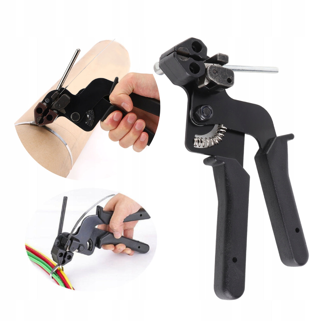CRIMPING MACHINE FOR STEEL BANDS CUTTER 10MM CRIMPING CABLE CUTTING