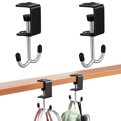 CRIMPING TABLE HOOKS ALUMINUM BAG HOLDER 2 PCS Silicone Brand no brand