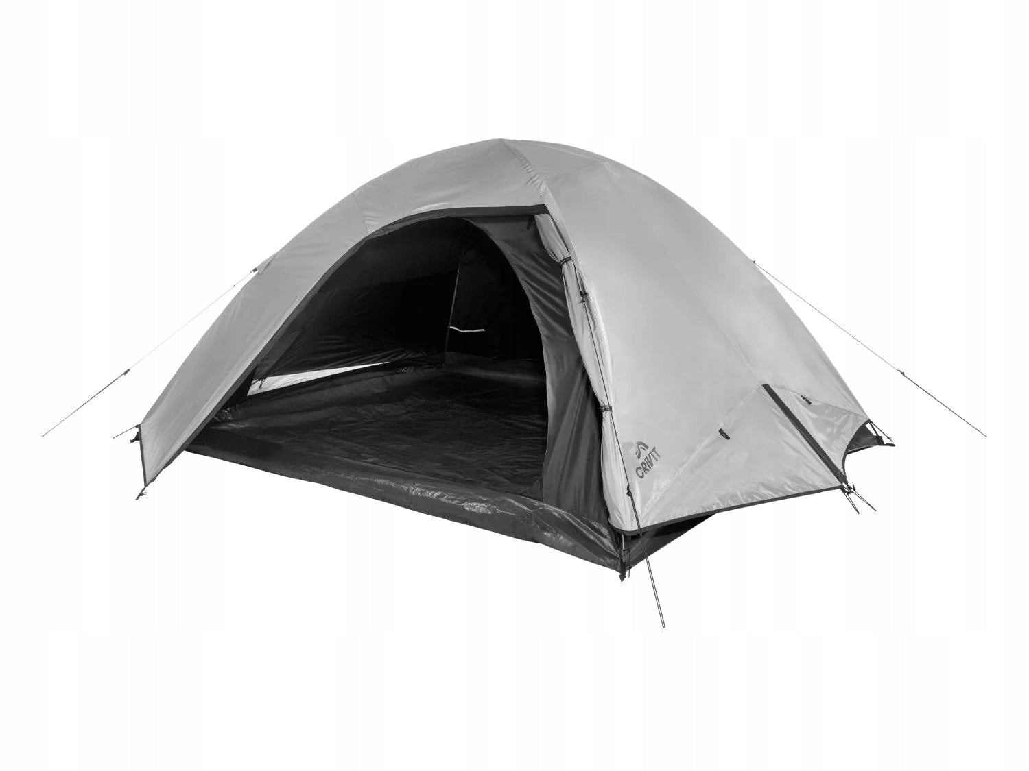 CRIVIT 4-person igloo tent with double roof tropics Packaging status original