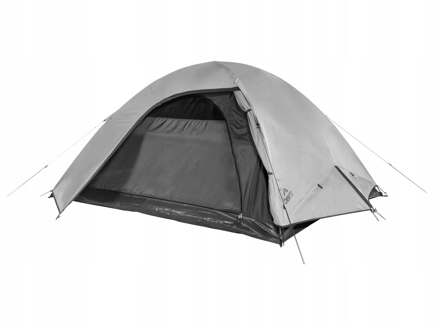 CRIVIT 4-person igloo tent with double roof tropics