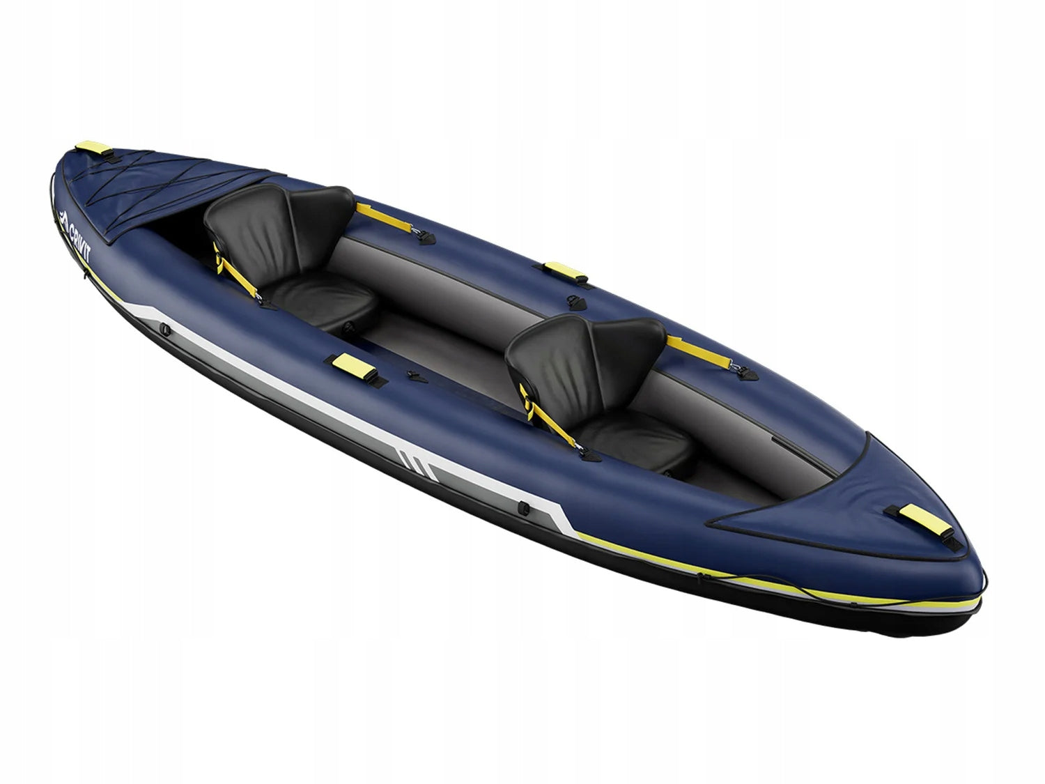 CRIVIT Hiking kayak 2 person inflatable 340 x 103 cm SET PADDLE Manufacturer code 036835_20240729160525