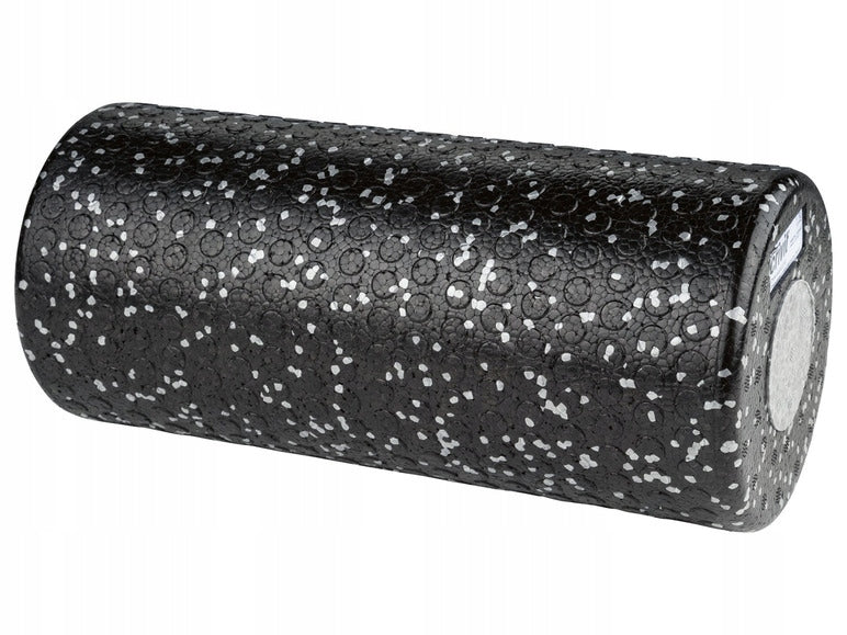 CRIVIT ROLLER 2IN1 FOR MASSAGE BLACK 32 CM SET TISSUE REGENERATION RELAXATION