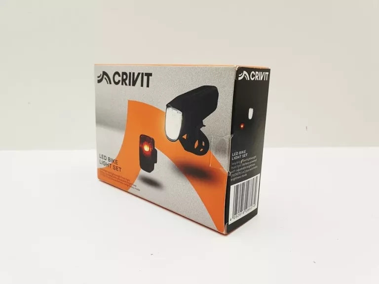 CRIVIT SET OF RECHARGEABLE LED BIKE LIGHTS Manufacturer code 467073