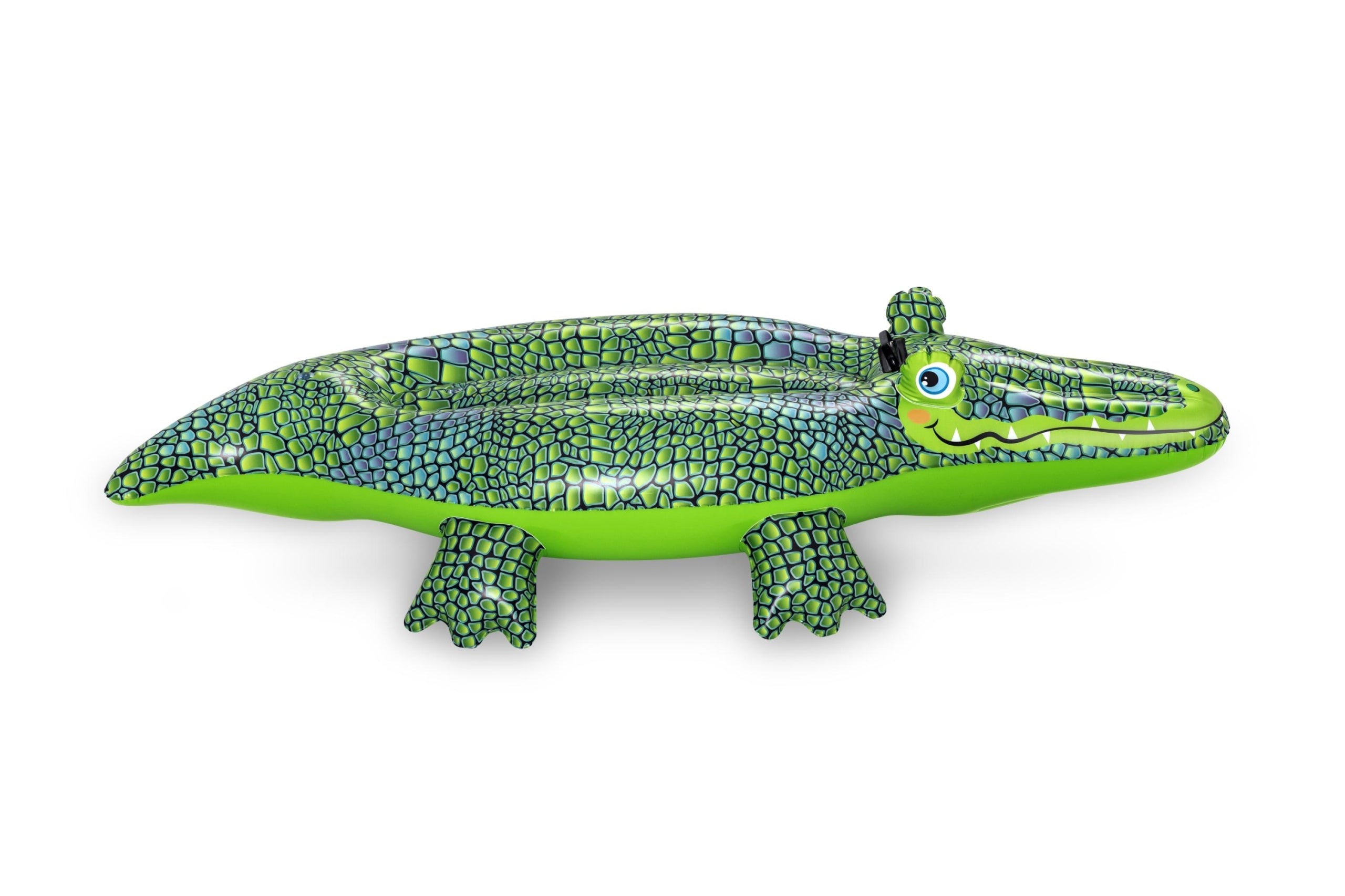 CROCODILE INFLATABLE SWIMMING TOY FOR POOL PONTOON FOR BEACH BY THE SEA Kid's age 10＋ months