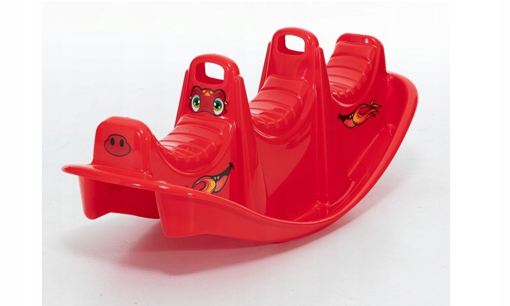 CROCODILE ROCKER - 3 PERSONS - SWING FOR CHILDREN - ROCKER Packaging status original