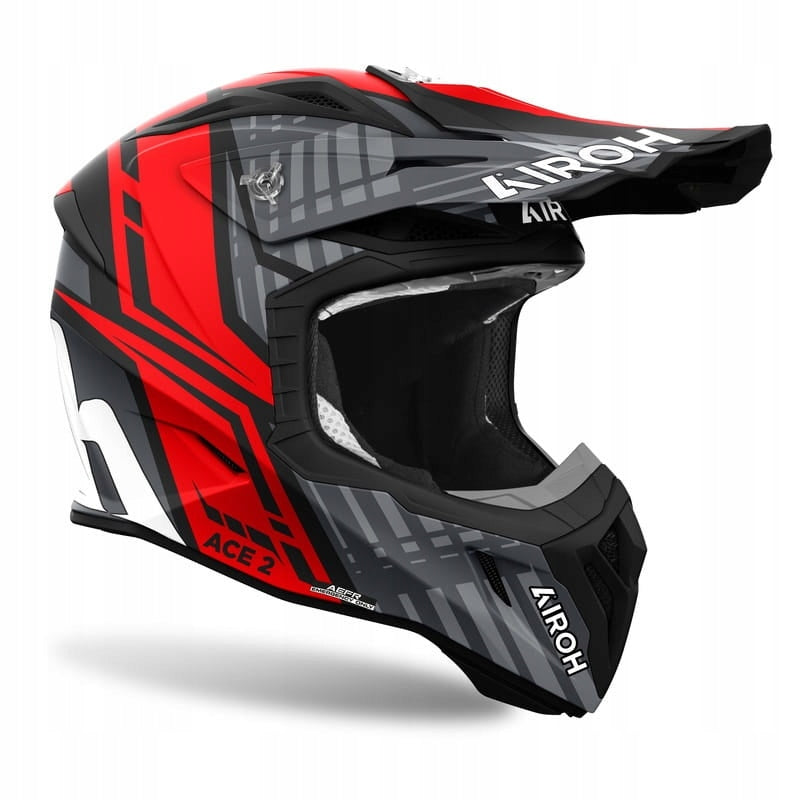 CROSS ENDURO AIROH AVIATOR ACE 2 PROUD RED MATT MOTORCYCLE HELMET