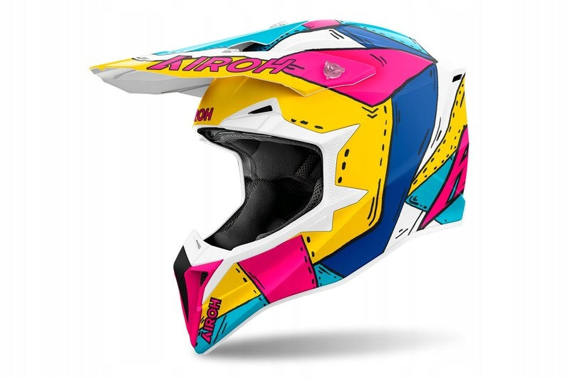CROSS HELMET AIROH WRAAAP PAINT MATT L