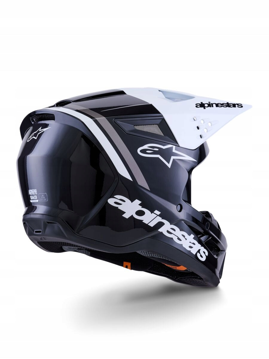 CROSS HELMET ALPINESTARS SUPERTECH M3 RADIUM BLACK/WHITE/GRAY M Manufacturer Alpinestars
