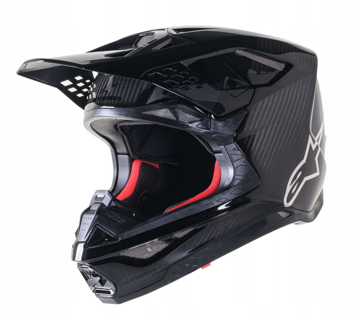 CROSS HELMET ATV SUPERTECH ALPINESTARS M10 FAME CARBON L