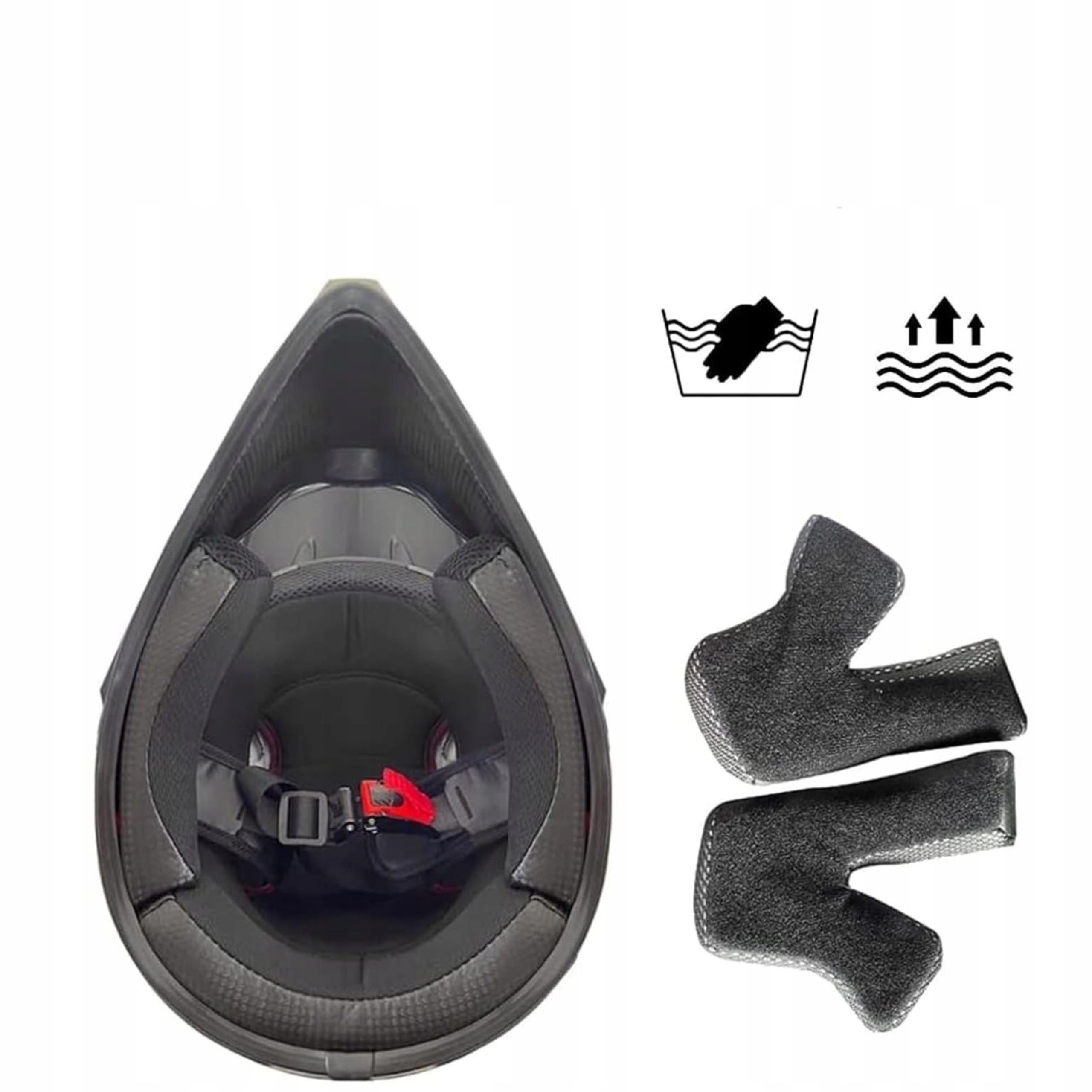 CROSS HELMET FOR CHILDREN'S SCOOTER MOTORCYCLE ENDURO QUAD +GLOVES + GOGGLES Manufacturer no brand