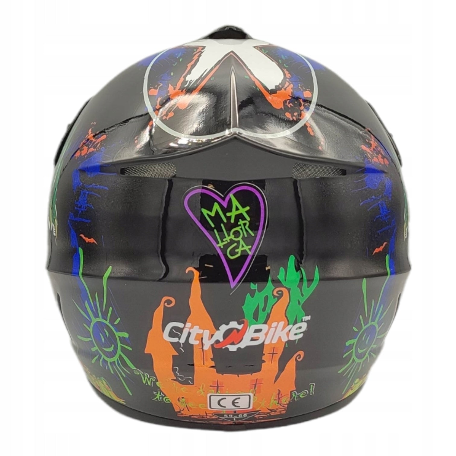 CROSS HELMET FOR CROSS ENDURO MOTORCYCLE LIGHT QUAD ATV CROSS FOR GIFT Manufacturer City-Bike