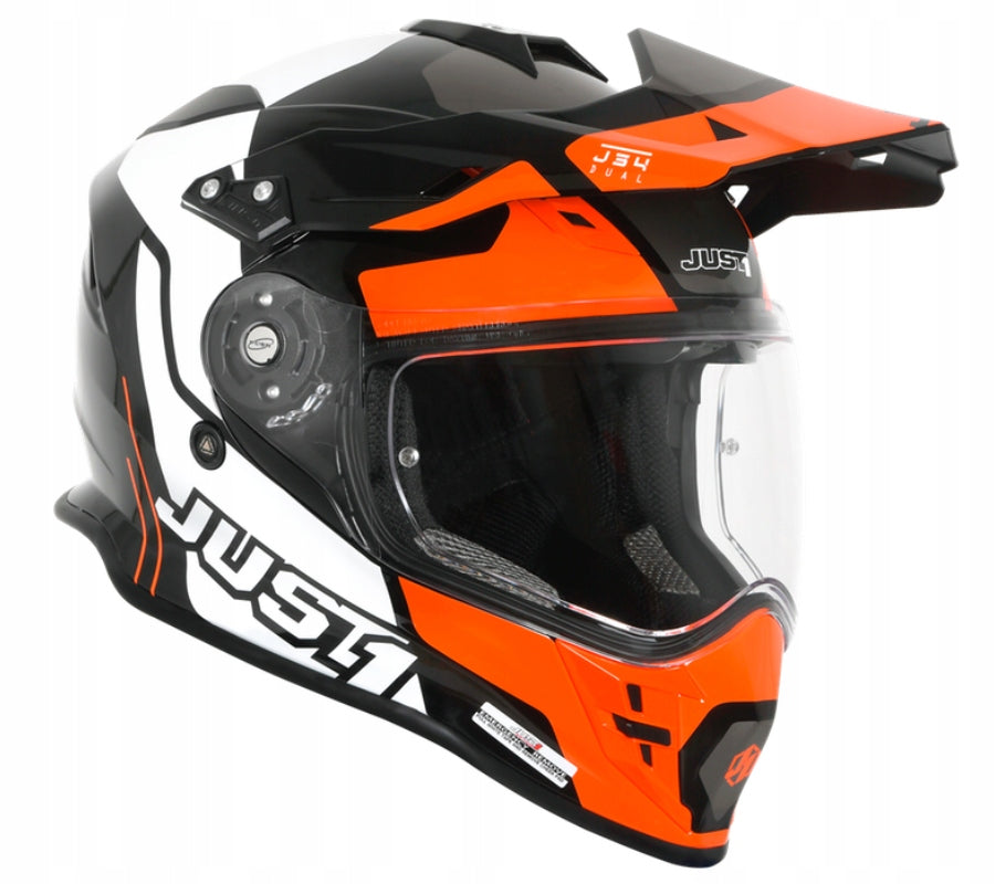 CROSS HELMET JUST1 J34 Pro Tour ORANGE/BLACK Size S (55-56cm)