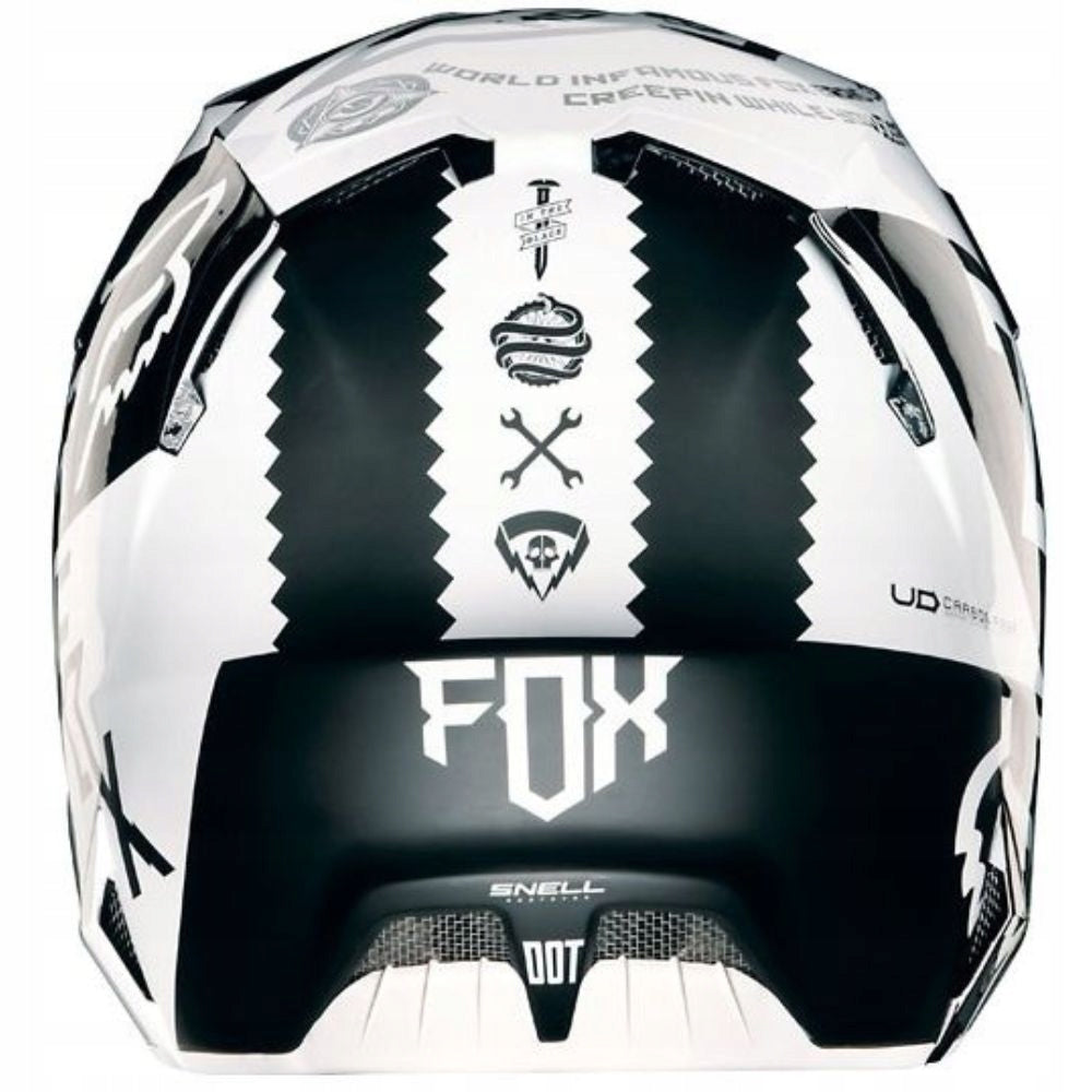 CROSS HELMET OFFROAD QUAD ATV MX BLACK FOX V-4 MACHINA BLACK XS -50% Manufacturer's catalog number 02719_001_002