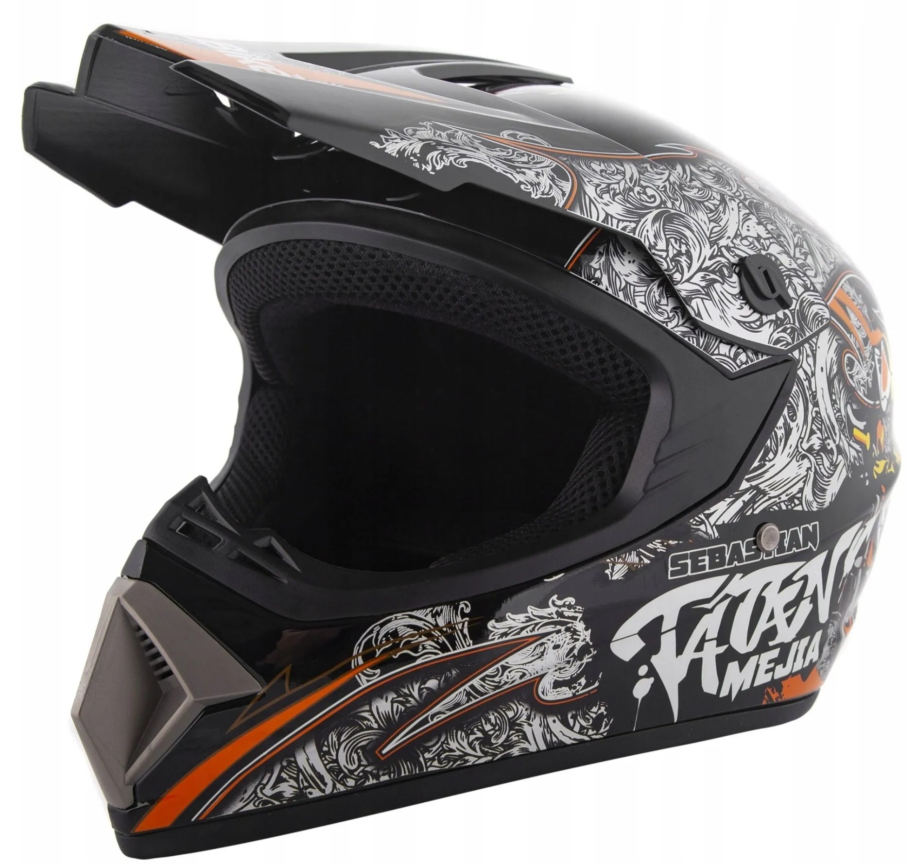 CROSS HELMET QUAD CROSS BIKE + GOGGLES + GLOVES XS SET EAN (GTIN) 5904703515678