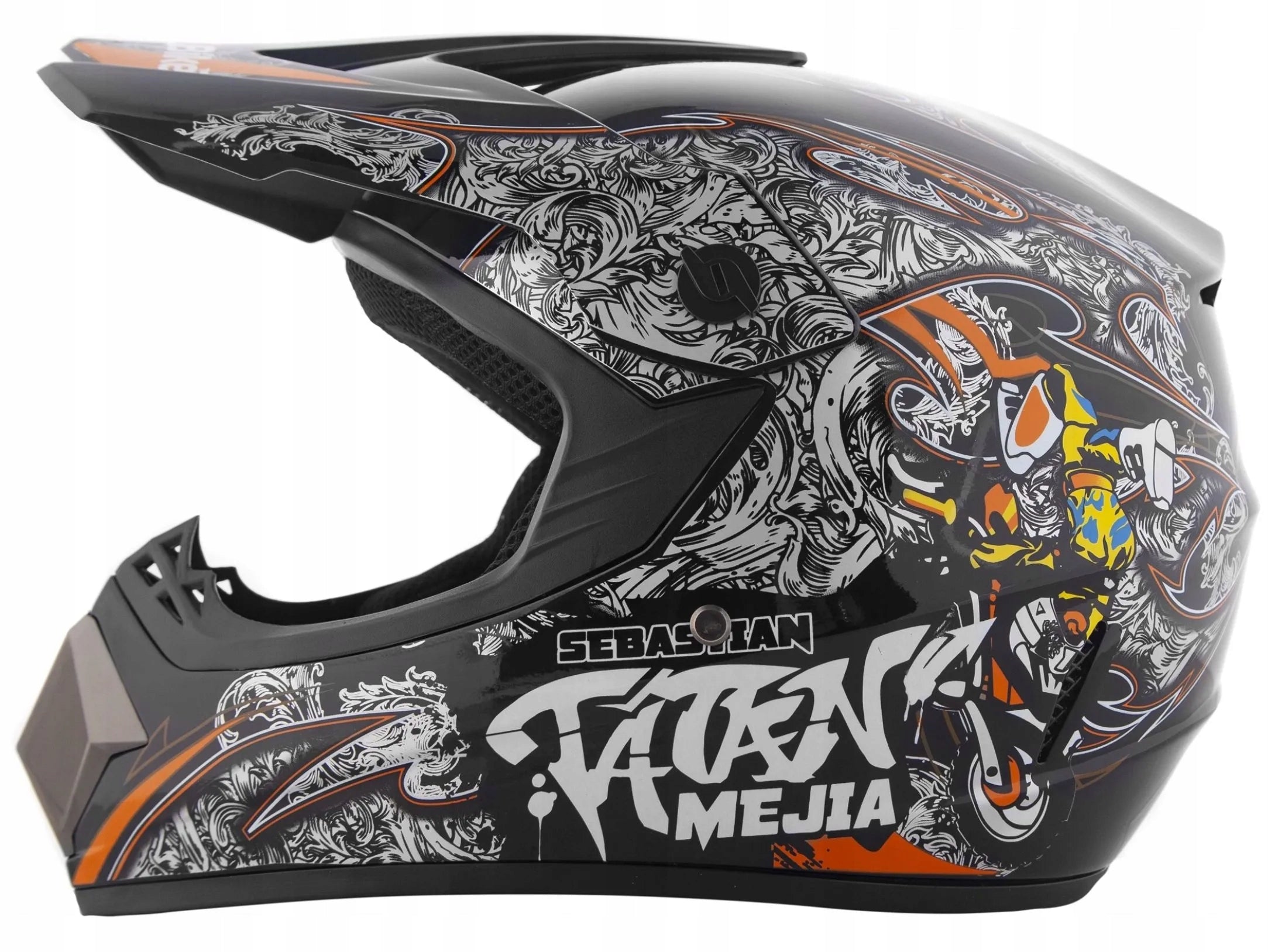 CROSS HELMET QUAD CROSS BIKE + GOGGLES + GLOVES XS SET Manufacturer's catalog number MCGKZ00074