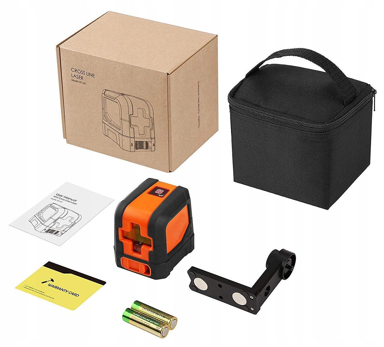 CROSS LASER LEVEL 35M self-leveling pendulum lock +Etui Manufacturer code SC-L01