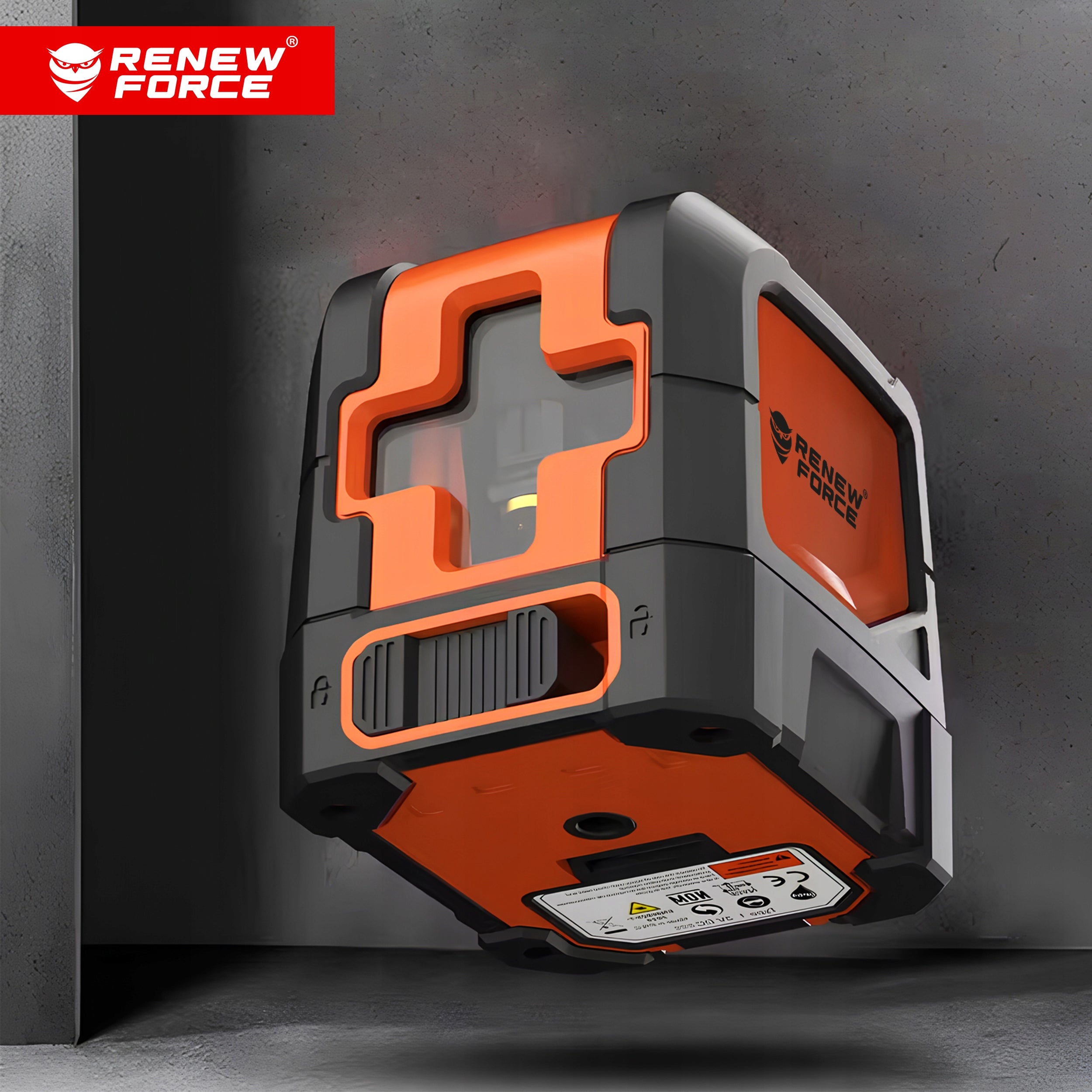 CROSS LASER LEVEL 360° 35M Self Leveling KIT + Case Manufacturer code LASER KRZYŻOWY POZIOMICA LASEROWA 360 MAGNES