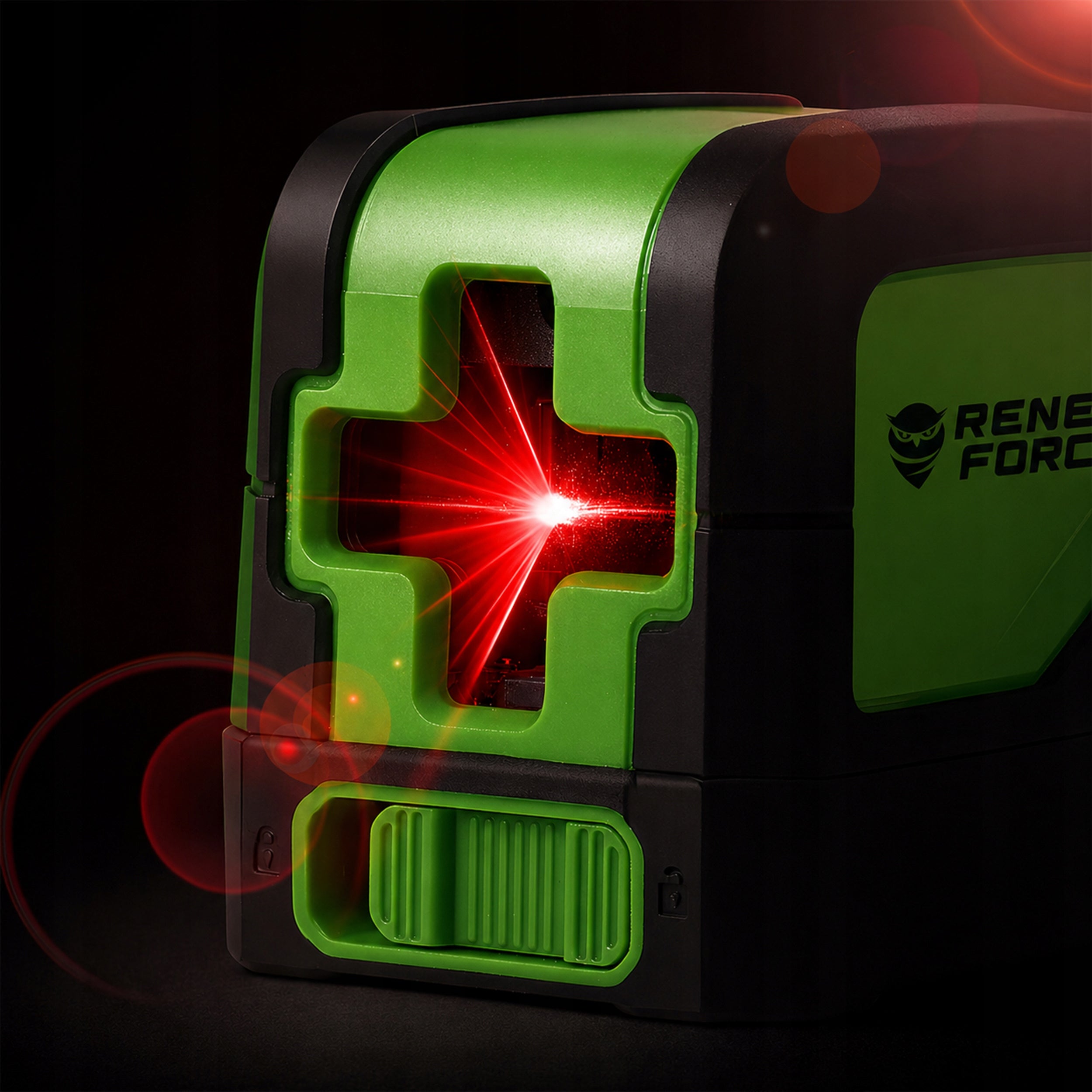 CROSS LASER LEVEL 360° self-leveling 35m WITH LOCK +ETUI MAGNET Packaging status original