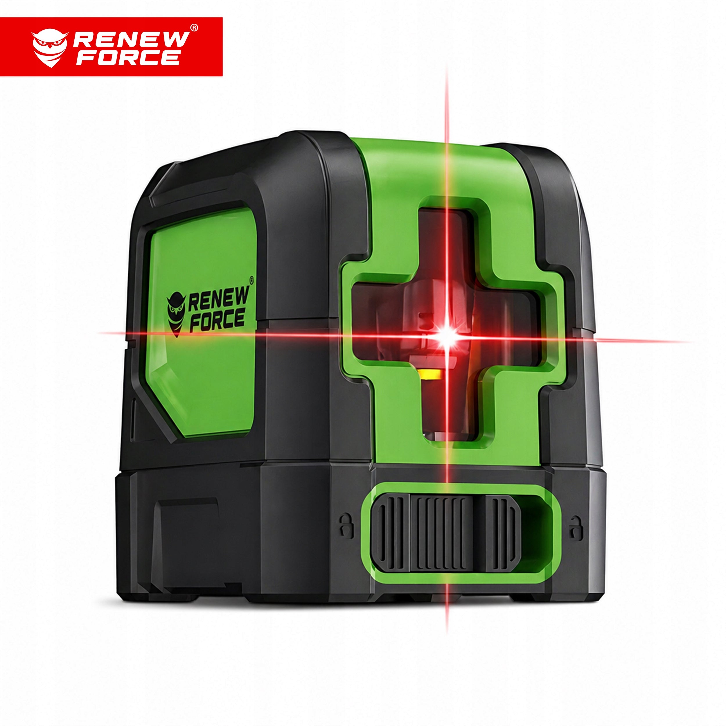 CROSS LASER LEVEL 360° self-leveling 35m WITH LOCK +ETUI MAGNET Type cross-line