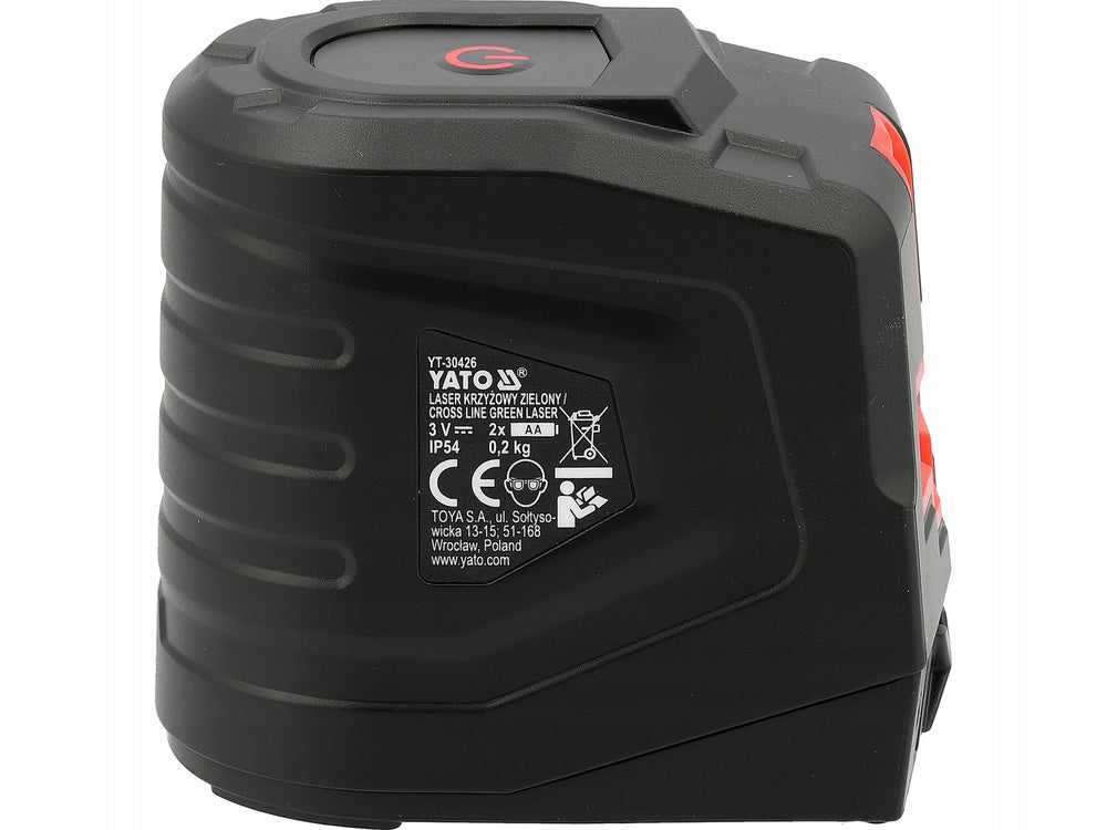 CROSS LASER SELF-LEVELING GREEN 25 METERS LASER LEVEL YATO Type cross-line