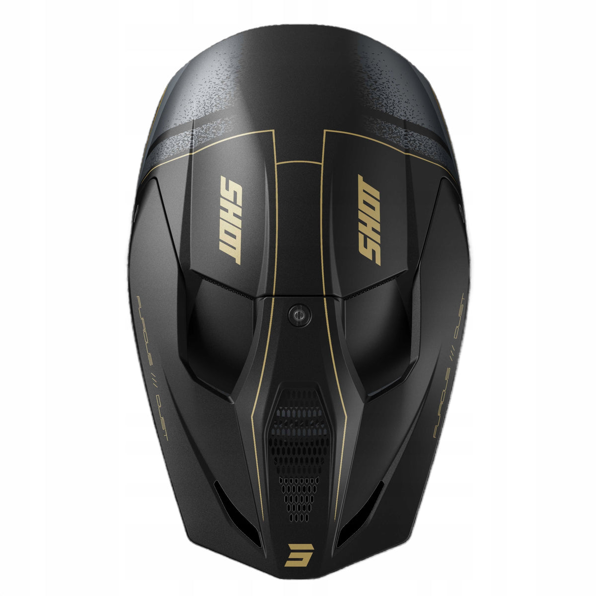 CROSS QUAD SHOT FURIOUS DUST GOLD MATT HELMET (L) A05-21OC-A02-10 Size L