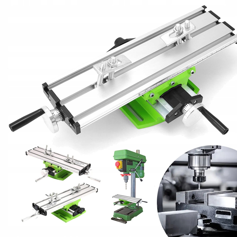 CROSS TABLE FOR 2-AXIS STANDING DRILL, ADJUSTABLE TABLE DRILL
