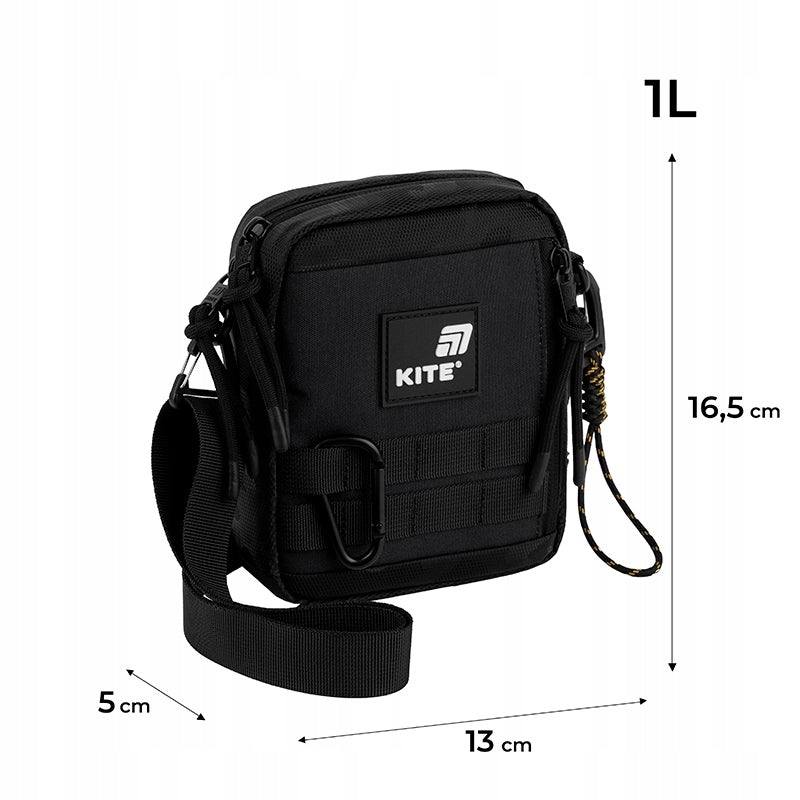 CROSSBODY BAG ON FRAME BLACK YOUTH KITE Manufacturer code K25-2520-1